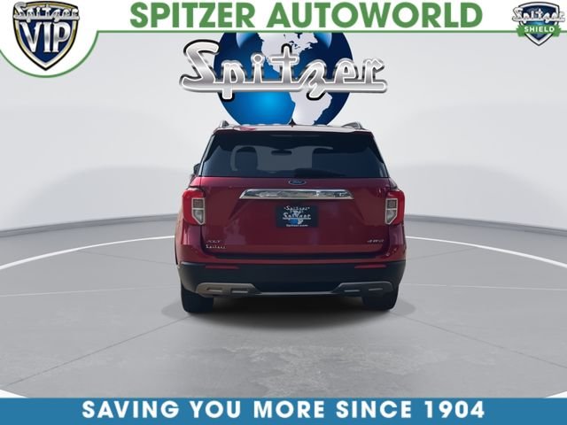 Used 2021 Red Ford XLT image 8