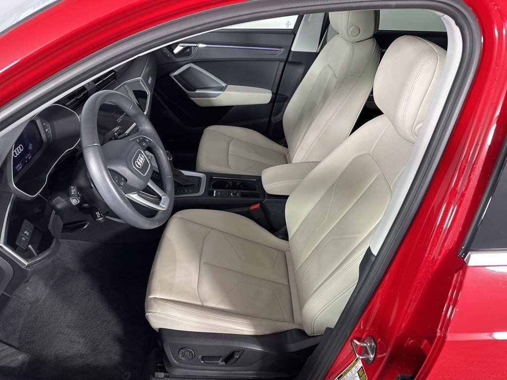 Used 2025 Progressive Red Metallic Audi Premium Plus image 16
