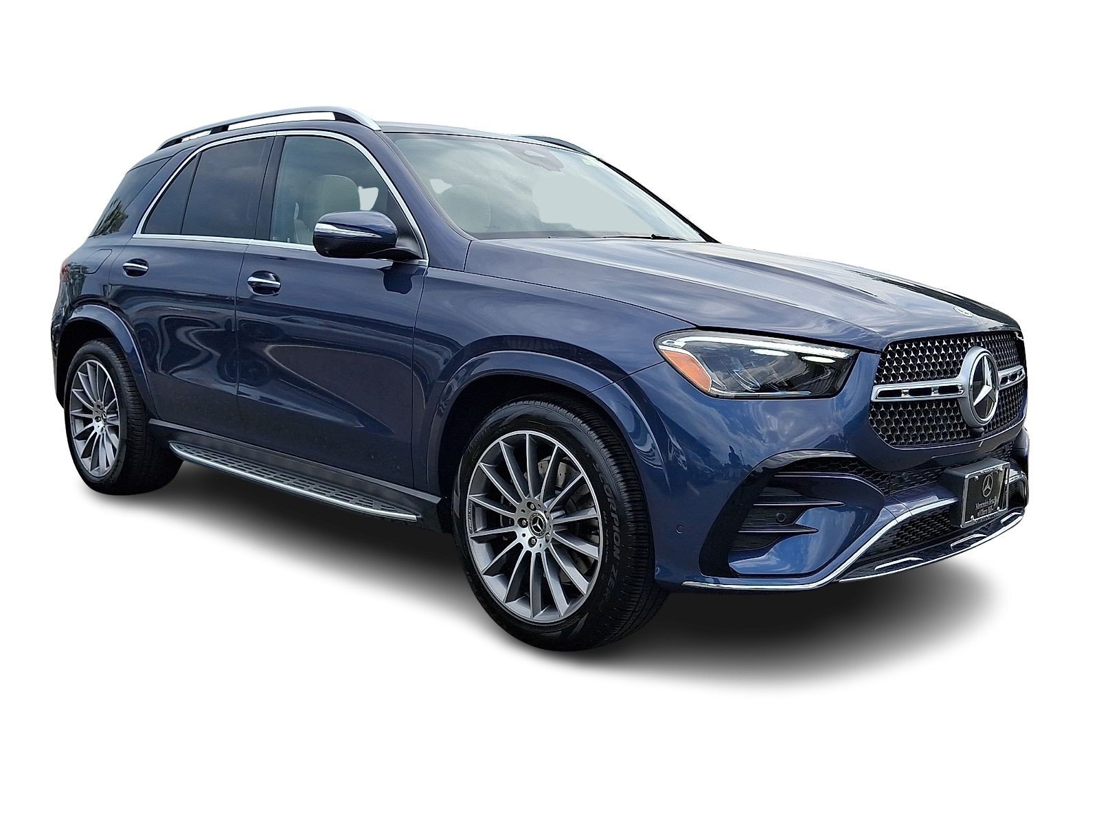 Used 2024 Twilight Blue Metallic Mercedes-Benz GLE 450e Plug-In Hybrid image 3
