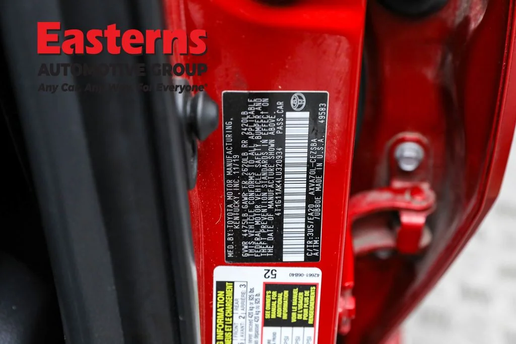 Used 2020 Red Toyota SE image 28