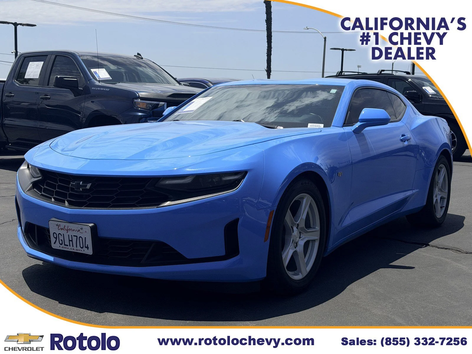 Used 2023 Rapid Blue Chevrolet 1LT image 3