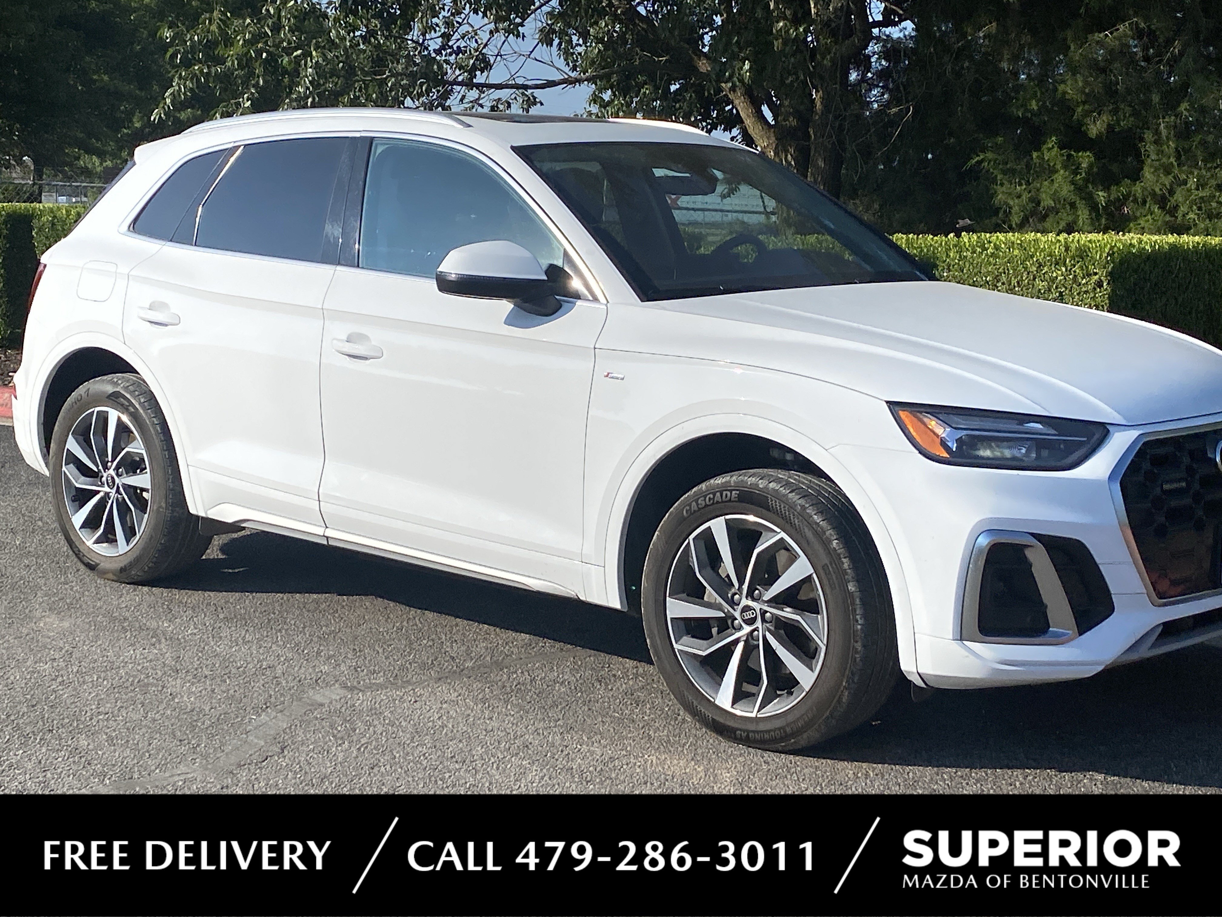 Used 2024 White Audi S line Premium Plus image 1