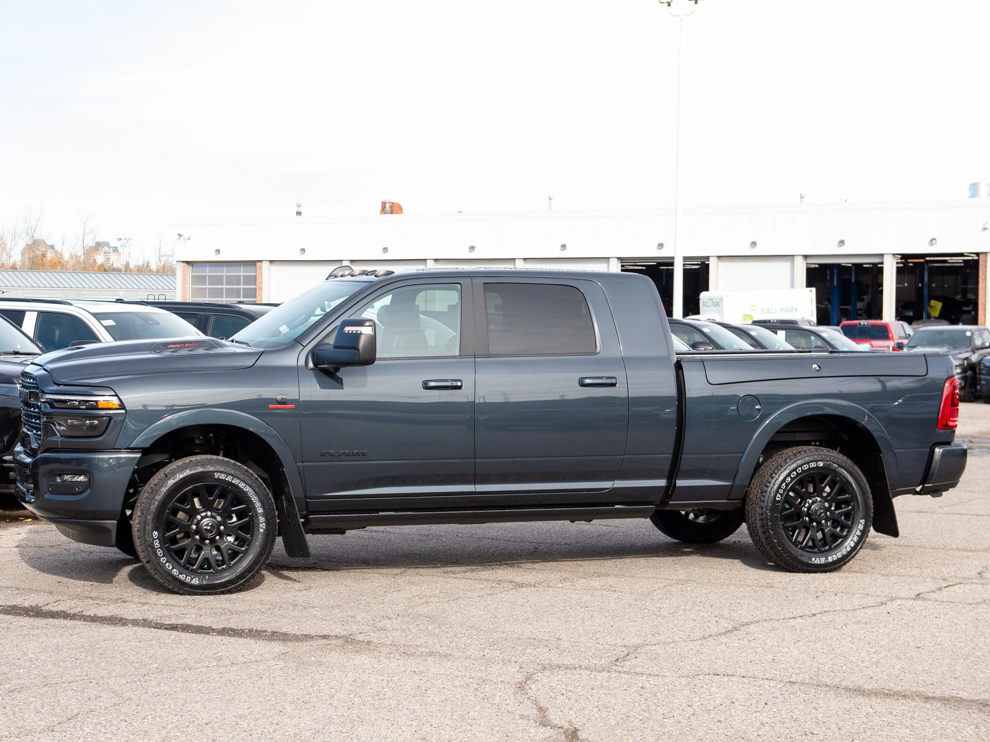 New 2027 Blue RAM Limited Night* Mega Cab 4x4, Sunroof, Passenger Screen, Level 1 Equip Group image 4