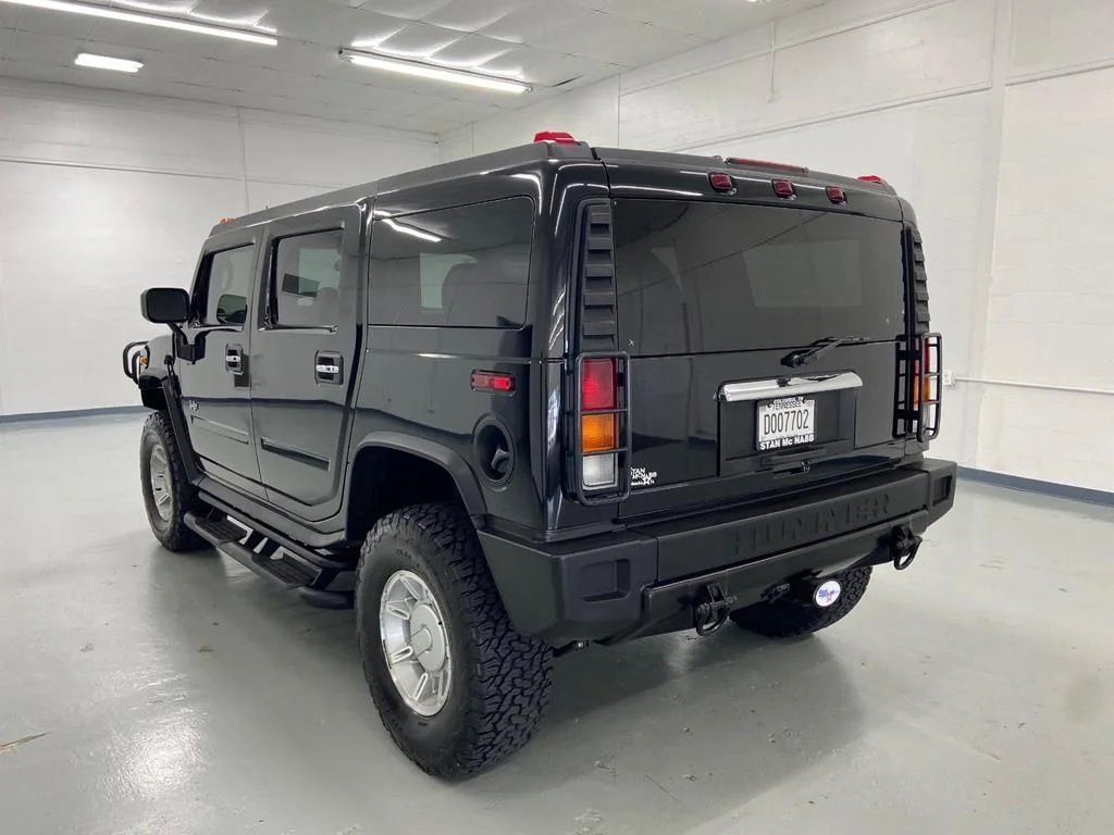 Used 2003 Black Hummer CHROME APPEARANCE PACKAGE 6.0L 4WD image 5