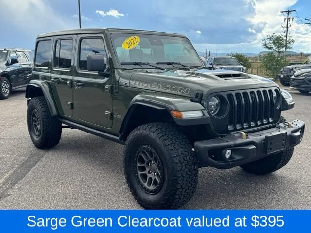 Used 2022 Green Jeep Rubicon 392 4x4 image 9