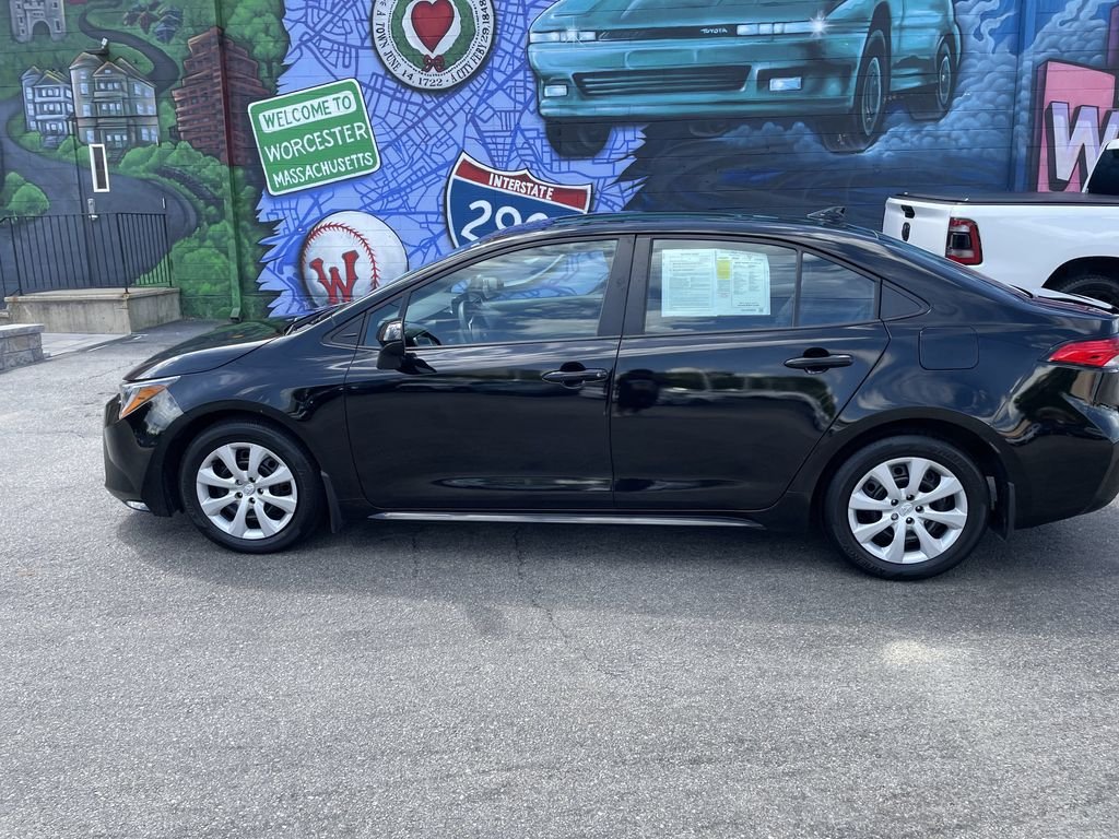 Used 2023 Black Toyota LE image 2