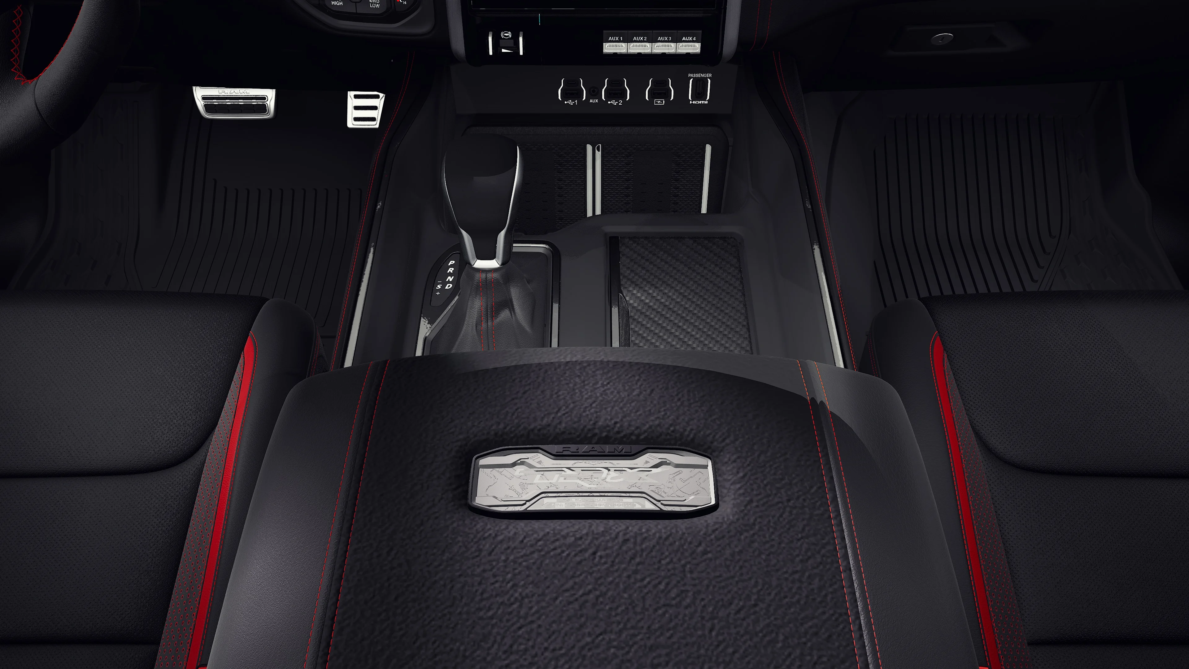 New 2027 Diamond Black Crystal Pearl-Coat Exterior Paint RAM RHO image 16