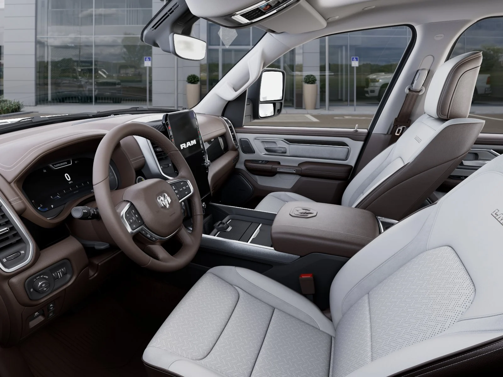 New 2026 Diamond Black Crystal Pearl-Coat Exterior Paint RAM Laramie image 49