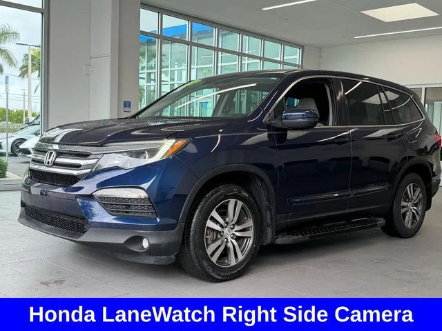 Used 2016 Blue Honda EX image 3