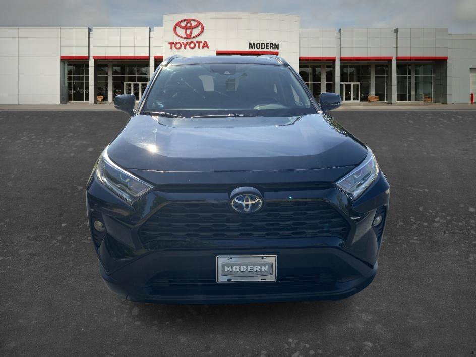 Used 2020 Midnight Black Metallic Toyota Hybrid XLE image 2