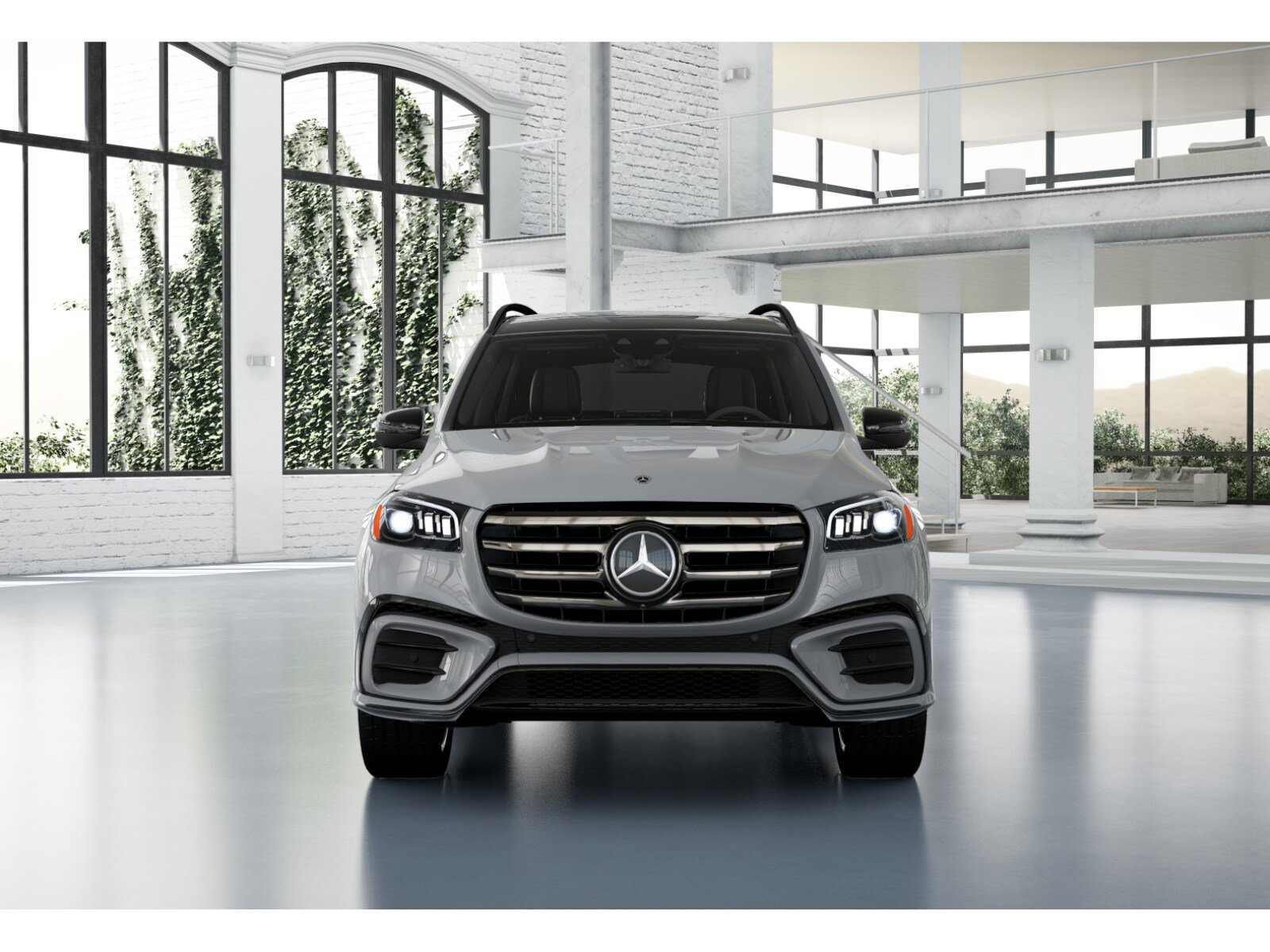 Certified Used 2024 MANUFAKTUR Alpine Grey Mercedes-Benz GLS 580 image 7