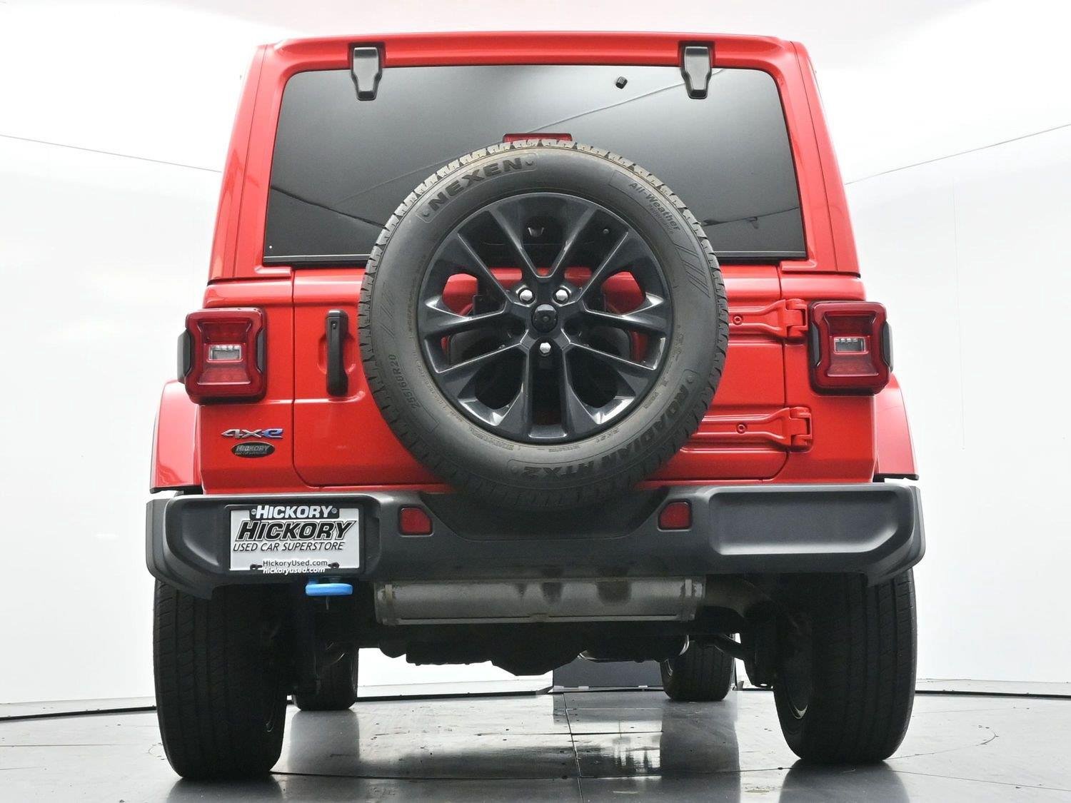 Used 2024 Firecracker Red Clearcoat Jeep Sahara image 43