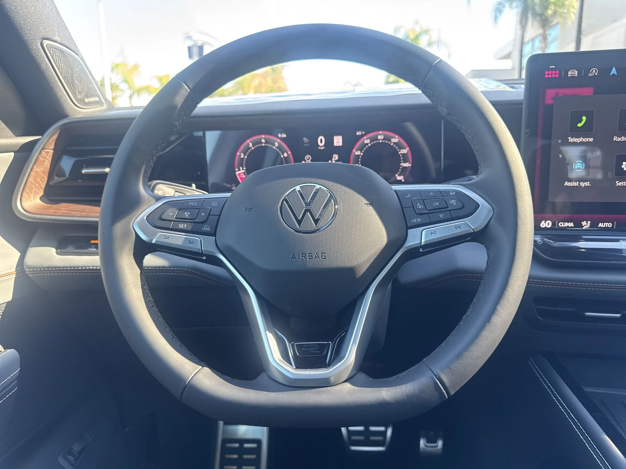 New 2027 Opal White Pearl Volkswagen SEL Premium R-Line image 17