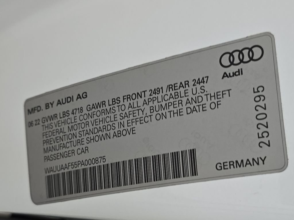 Used 2023 Glacier White Audi 45 S line Prestige image 31