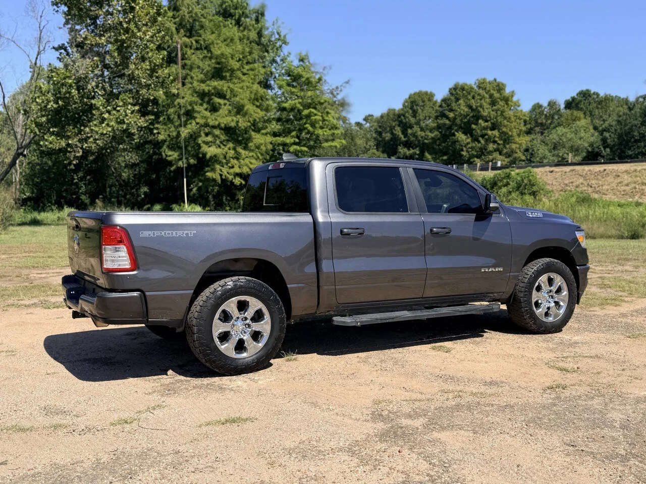 Used 2022 Gray RAM Big Horn 4x2 4dr Crew Cab 5.6 ft. SB Pickup image 5