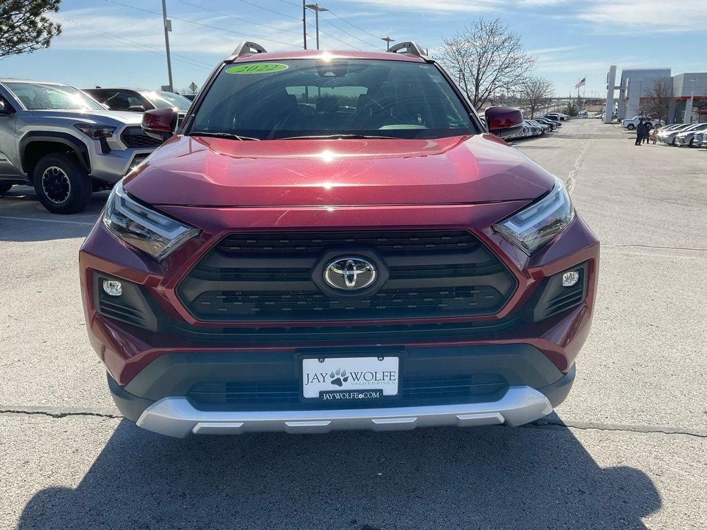 Certified 2022 Toyota RAV4 Adventure with VIN 2T3J1RFV0NW249894 for sale in Kansas City