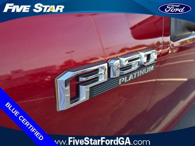 Certified Used 2019 Ruby Red Metallic Ford Platinum image 11
