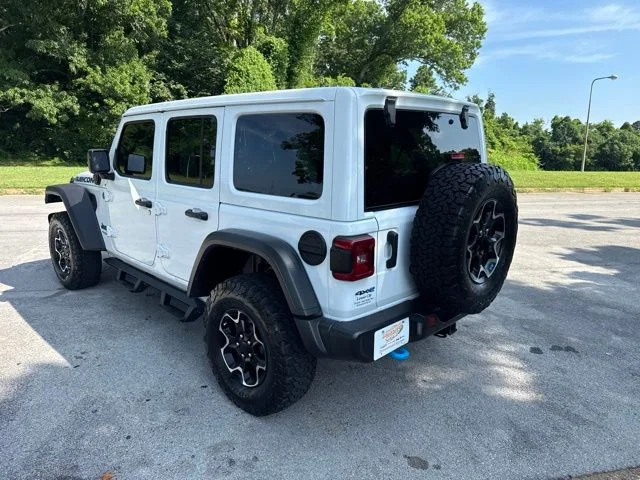 Used 2022 White Jeep Unlimited Rubicon 4xe image 5