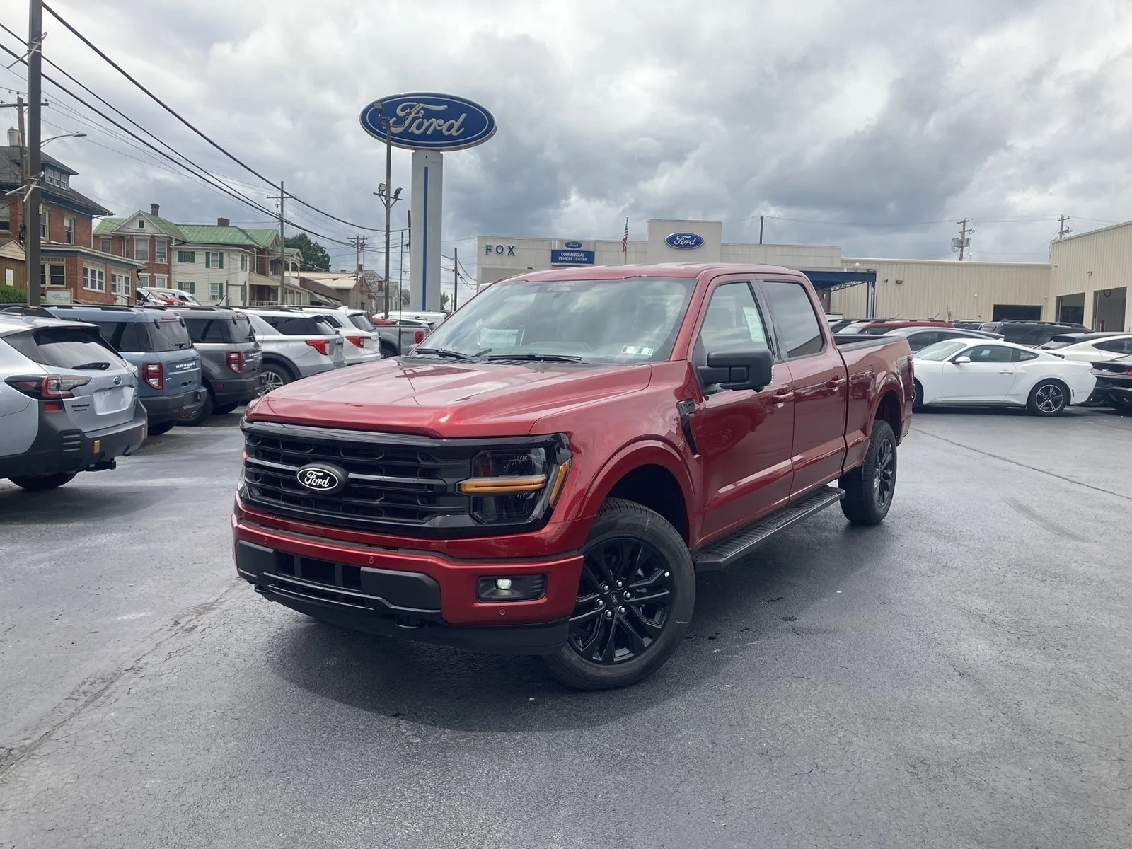 New 2026 Ruby Red Metallic Tinted Clearcoat Ford XLT image 7