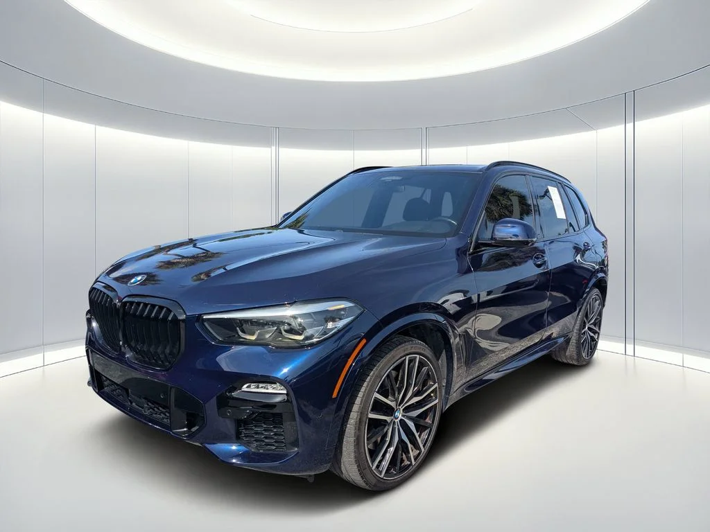 Used 2021 Blue BMW M50i image 7