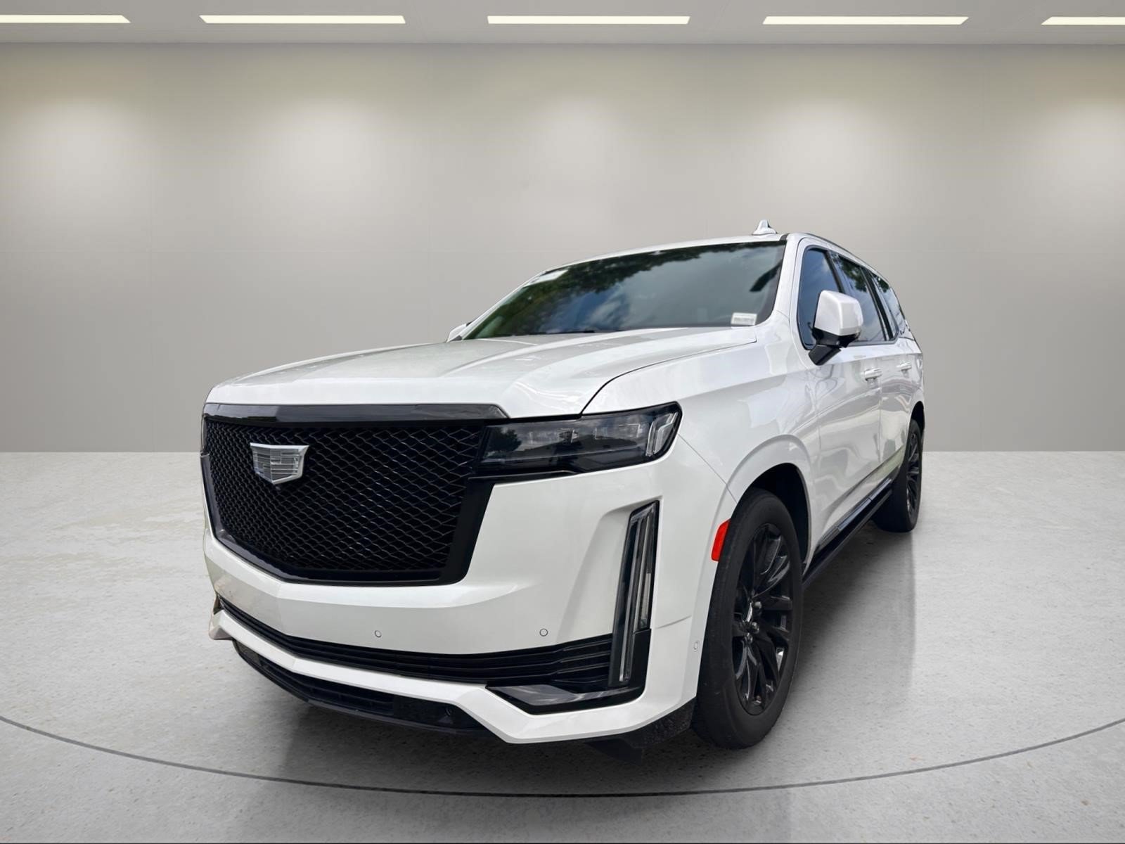 Used 2023 Crystal White Tricoat Cadillac 4WD Sport Platinum image 3