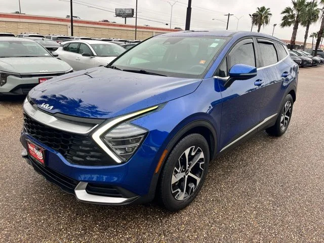 Used 2025 Blue Kia EX image 5