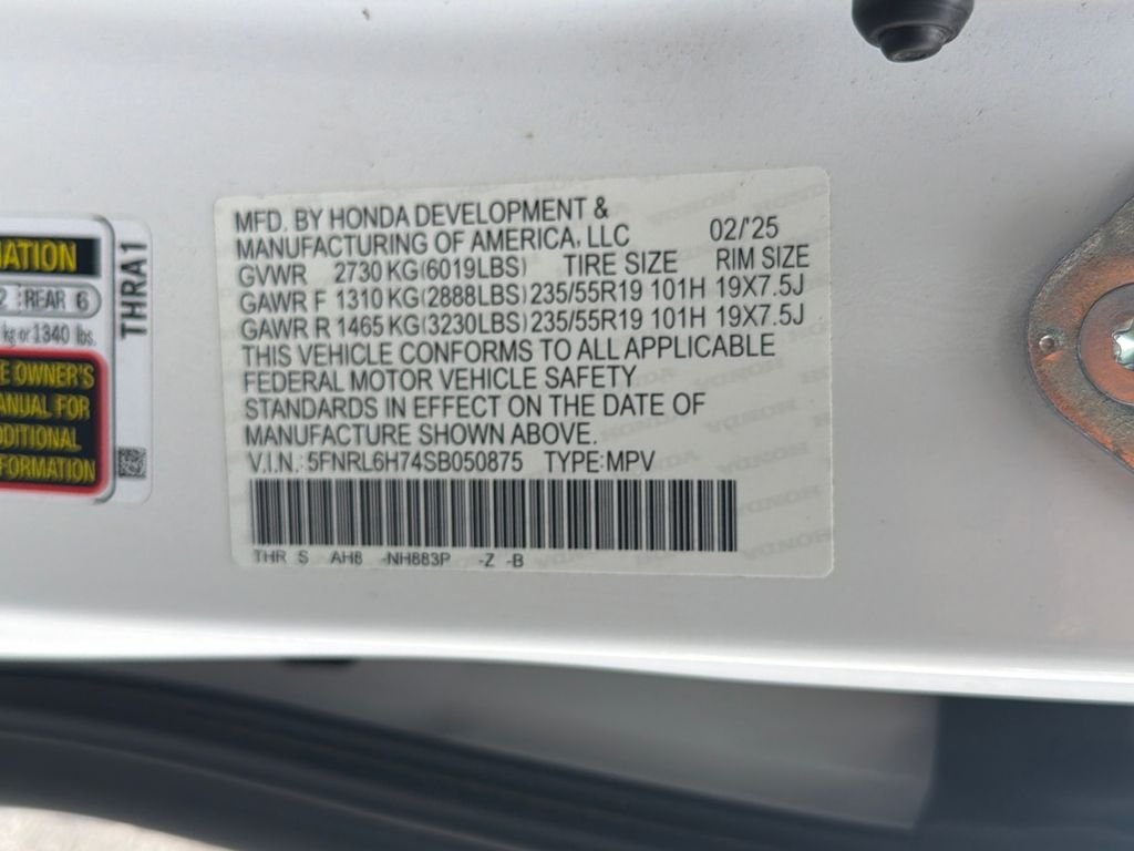 Used 2025 White Honda Sport-L image 30