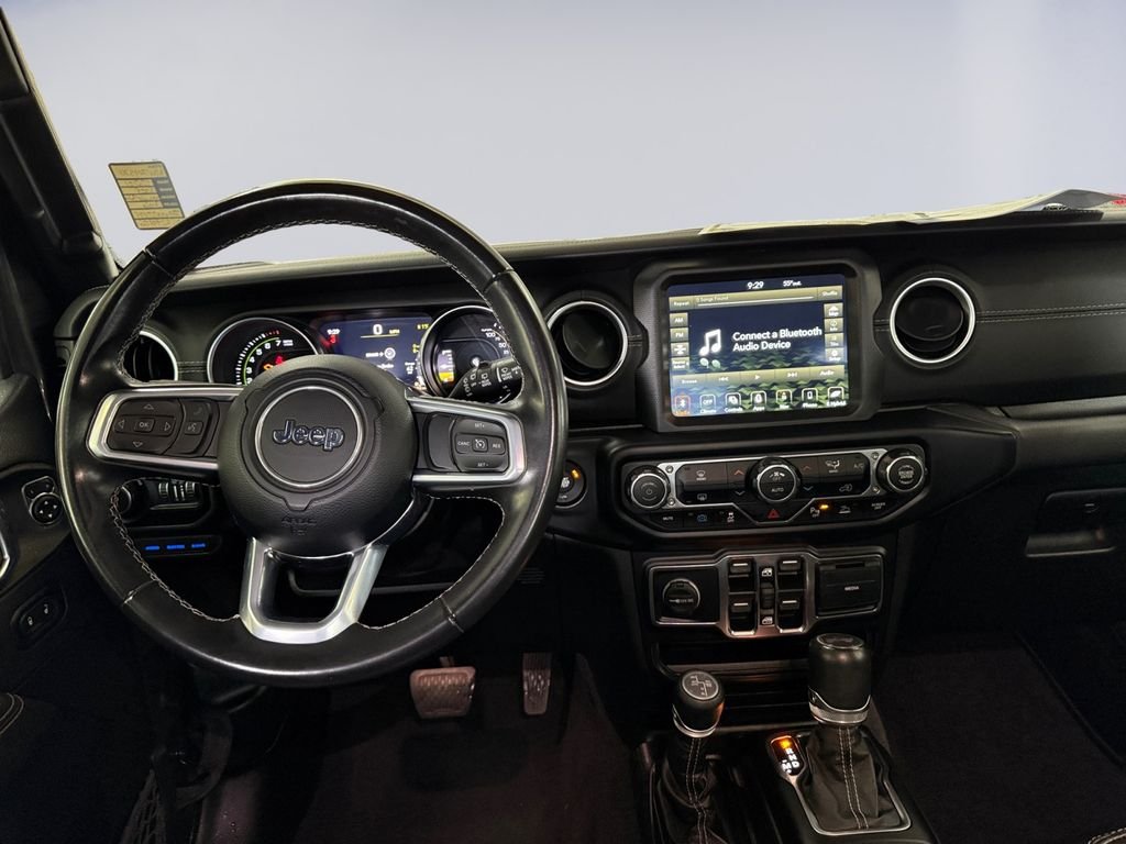 Used 2021 Gray Jeep Unlimited Sahara 4xe image 14
