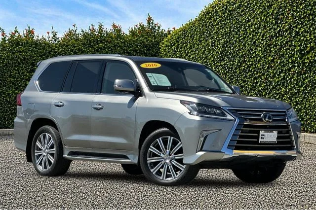 Used 2016 Silver Lexus 570 image 2