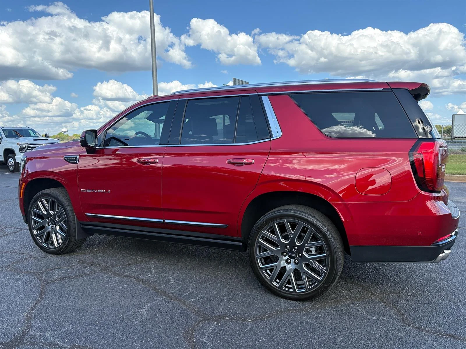 Used 2026 Volcanic Red Tintcoat GMC Denali Ultimate image 5