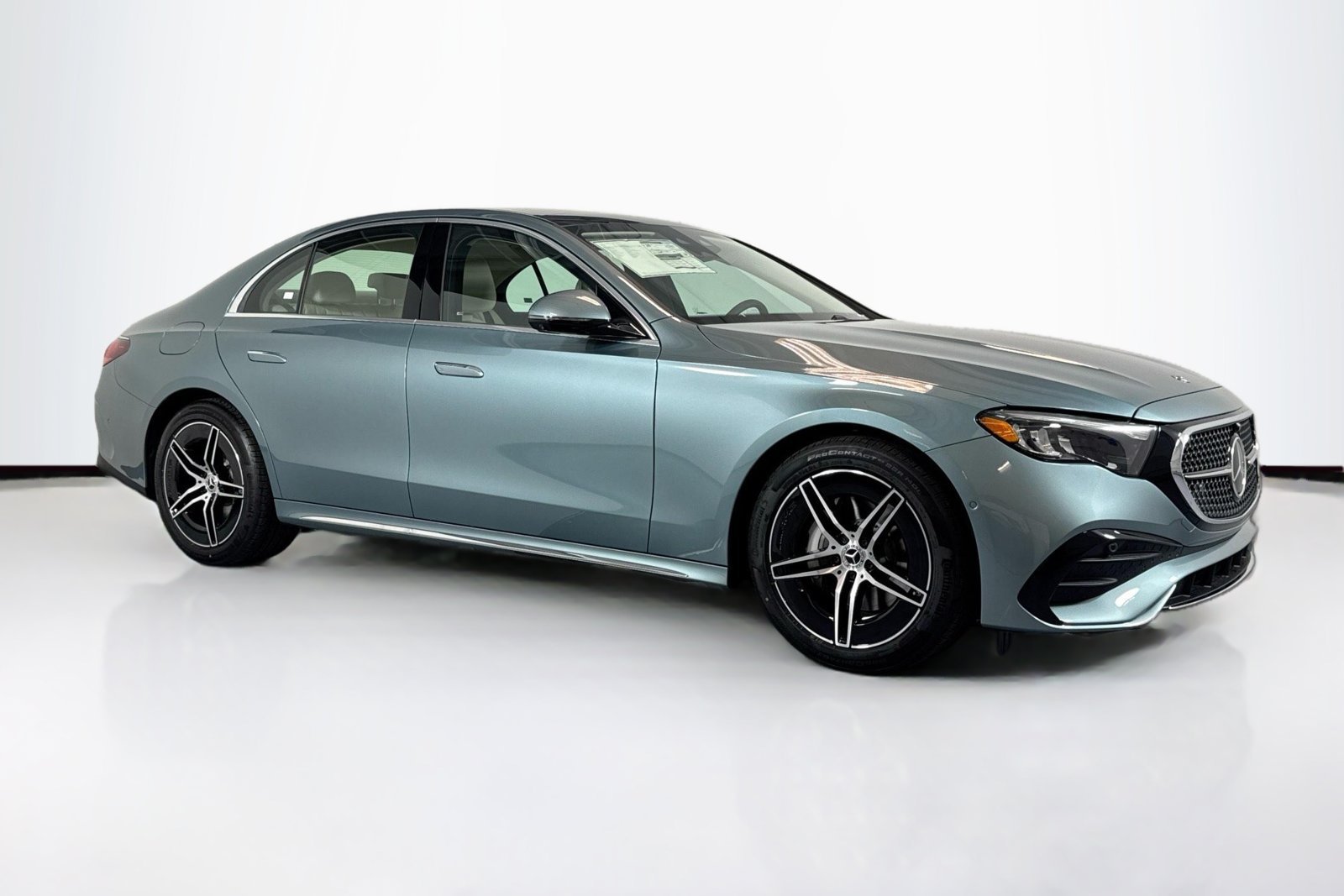 New 2026 Verde Silver Metallic Mercedes-Benz E 350 image 3