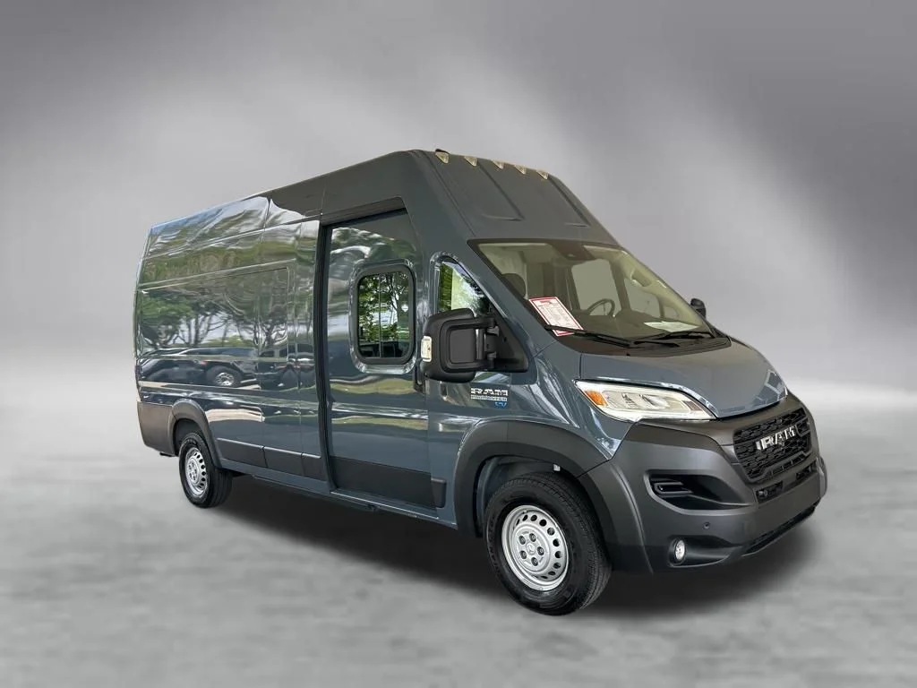 Used 2024 RAM ProMaster EV Delivery Van Base with VIN 3C6MRWAZ9RE100228 for sale in Davie, FL