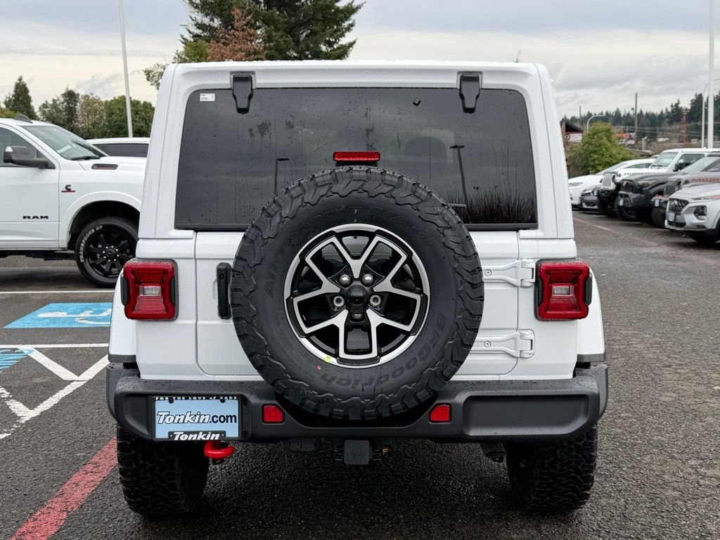 New 2026 Bright White Clearcoat Jeep Rubicon image 7