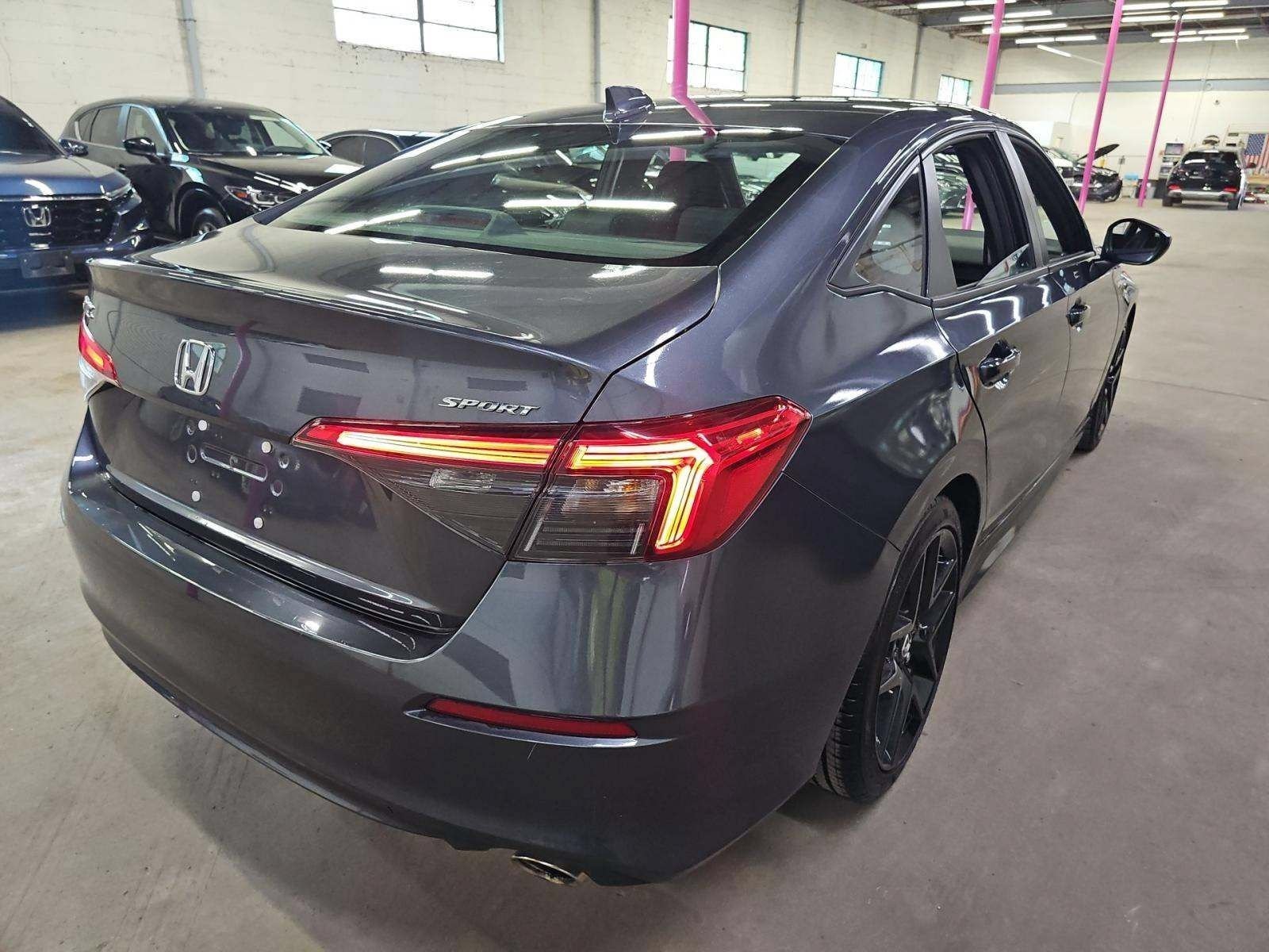 Used 2024 Meteorite Gray Metallic Honda Sport image 3
