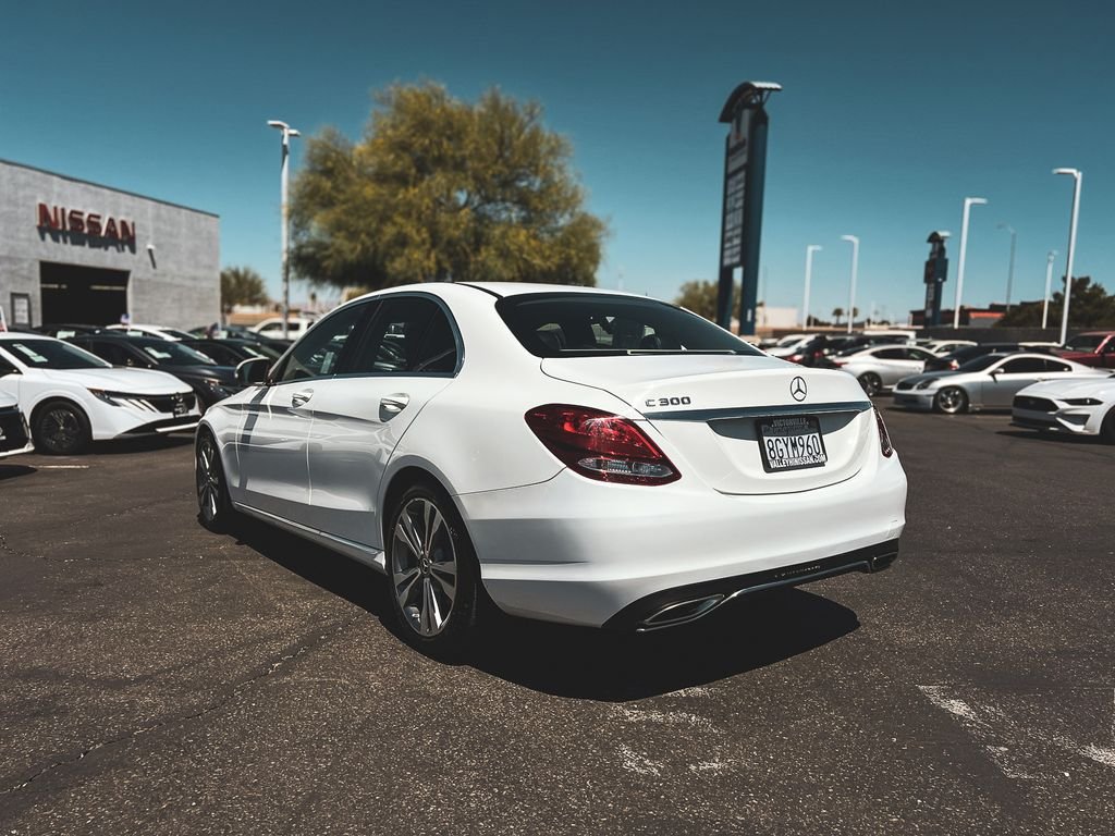 Used 2018 White Mercedes-Benz C 300 image 3