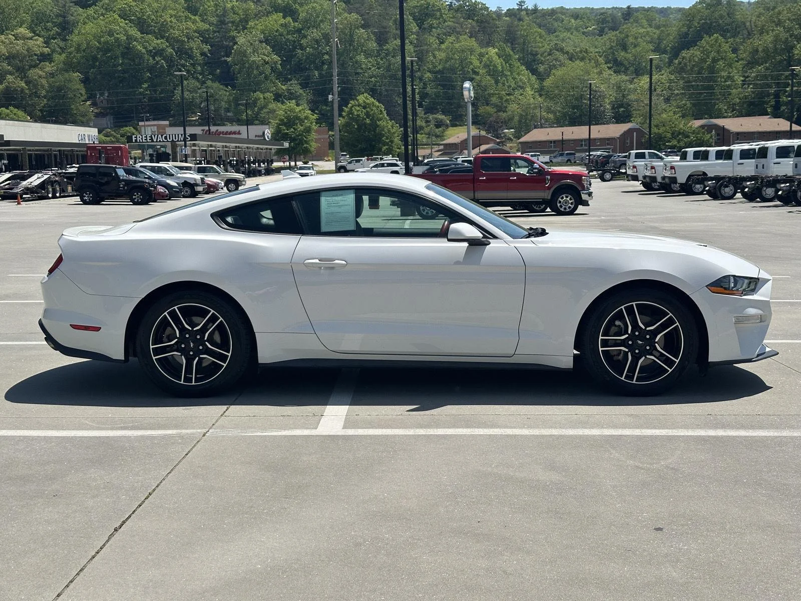 Used 2021 Oxford White Ford EcoBoost Premium image 8