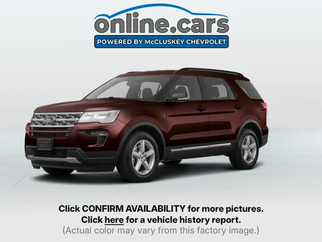 Used 2018 Red Ford XLT image 1