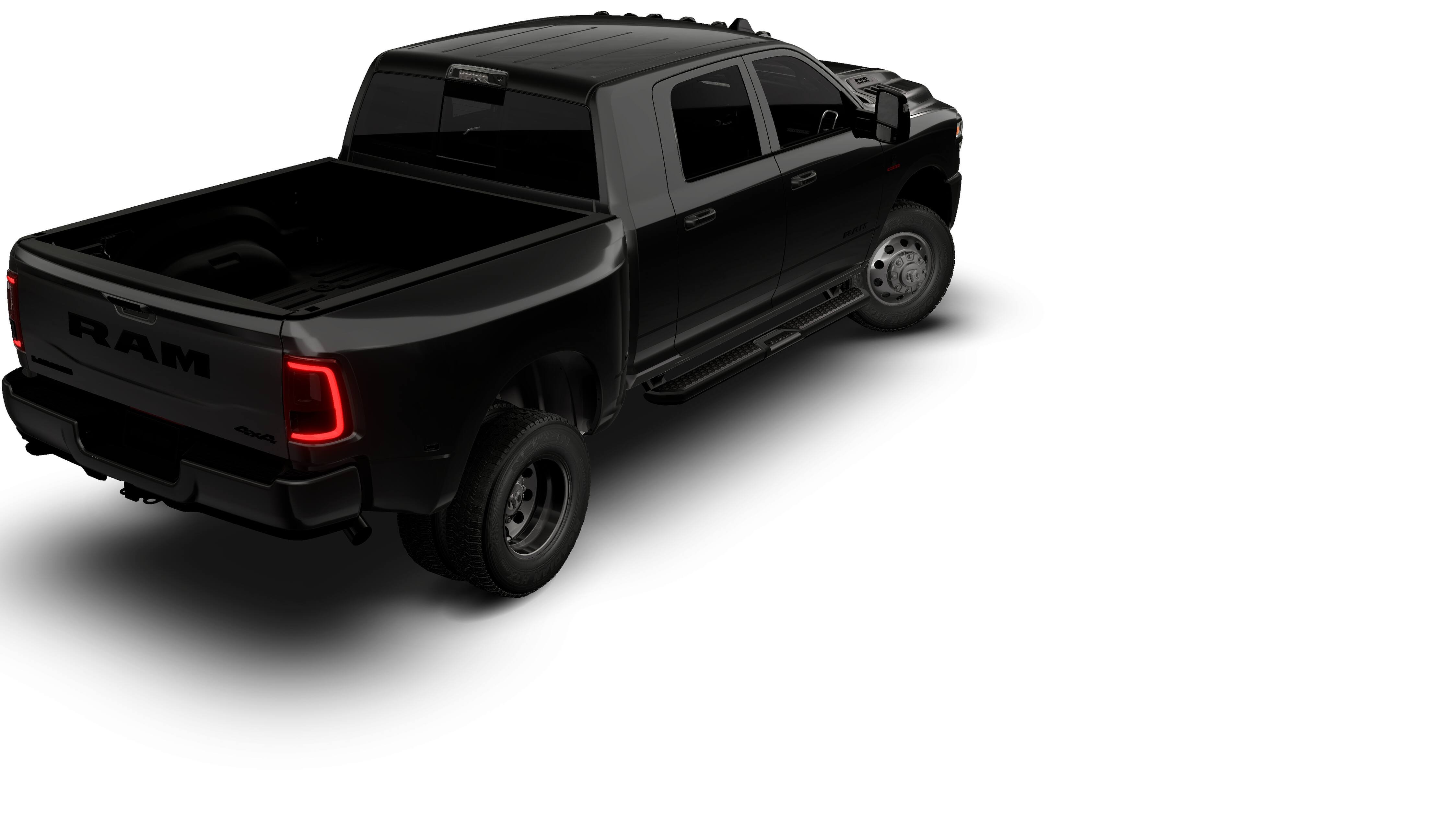 New 2026 Diamond Black Crystal Pearl-Coat Exterior Paint RAM LARAMIE image 14