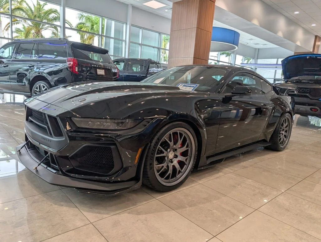New 2026 Shadow Black Ford GT Premium Fastback image 3