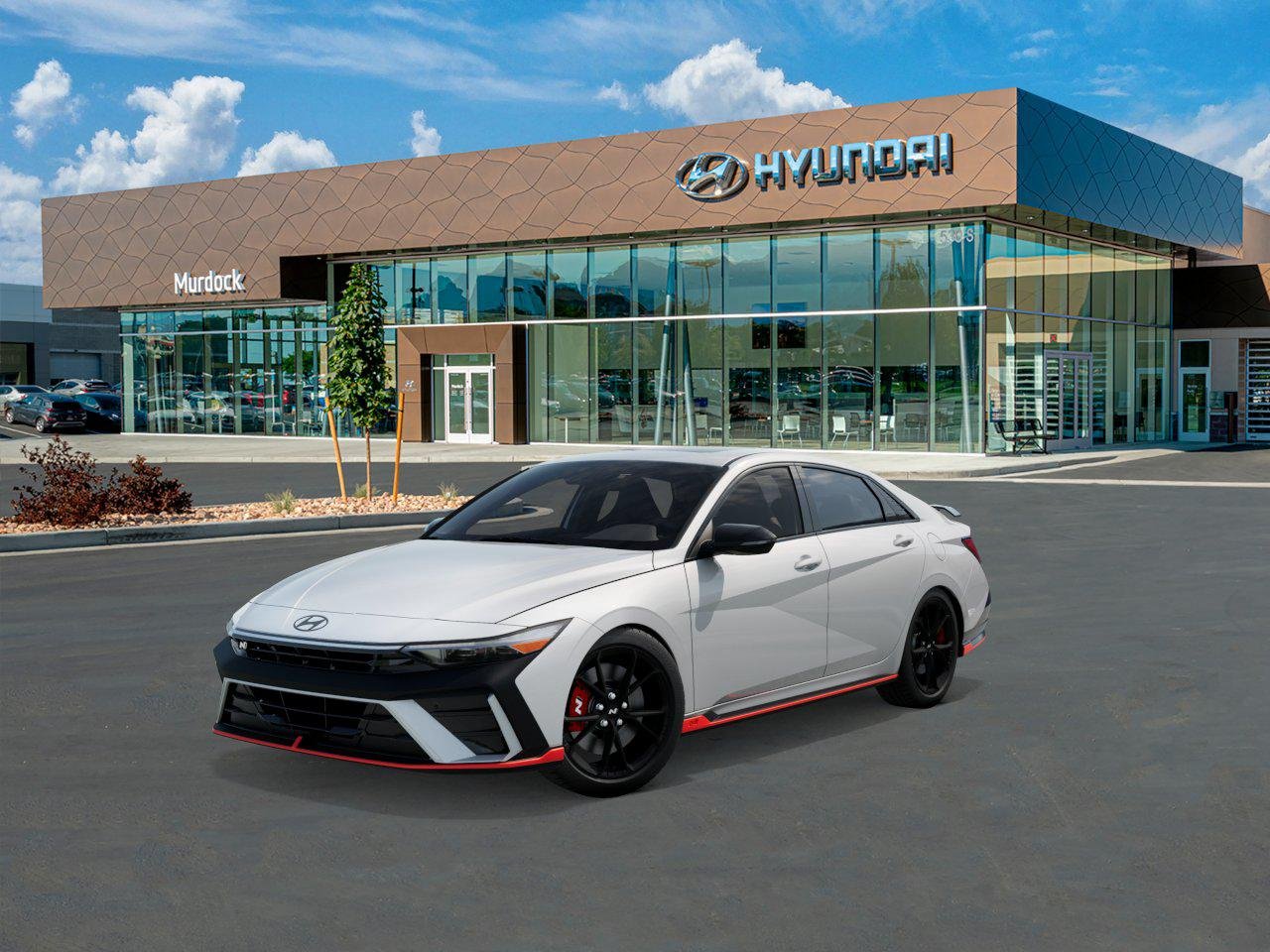 New 2026 Atlas White Hyundai Sedan image 1