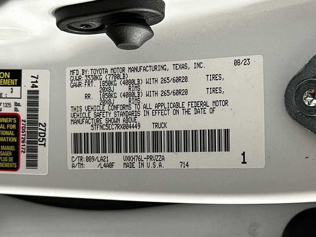 Used 2024 Pearl Toyota Platinum image 33