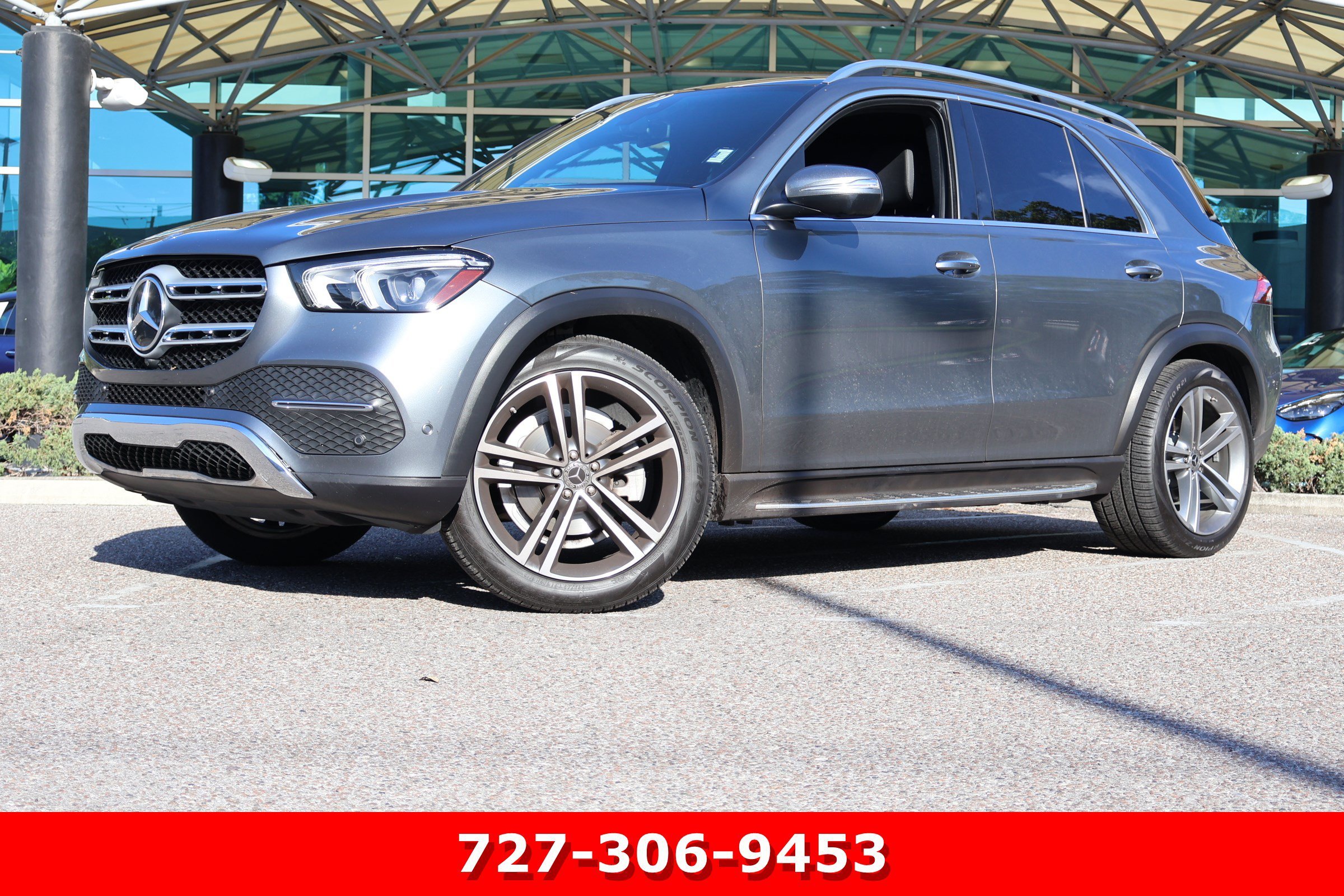 Certified Used 2020 Selenite Gray Metallic Mercedes-Benz GLE 350 image 1