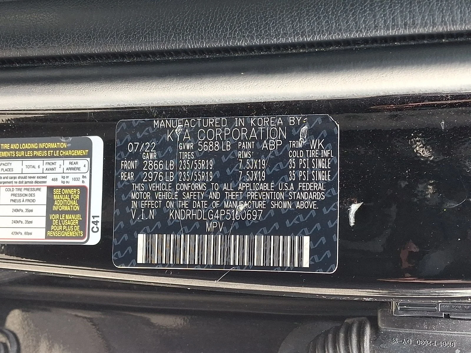 Certified Used 2023 Black Kia EX image 24