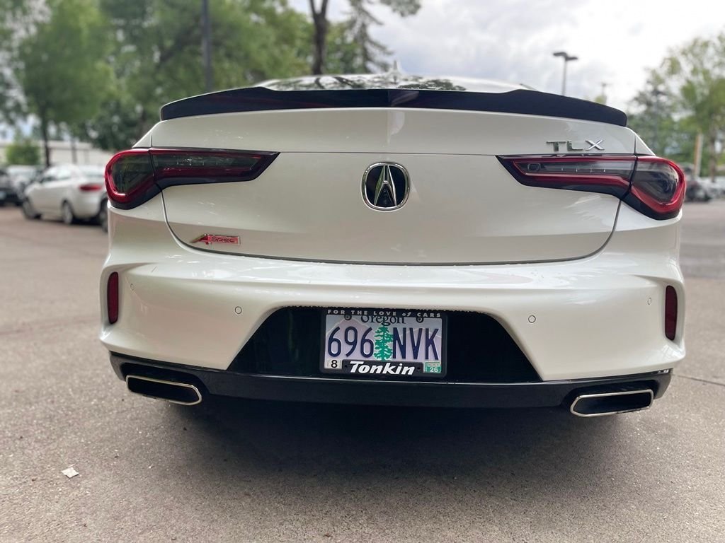 Used 2022 Platinum White Pearl Acura A-Spec Package image 4