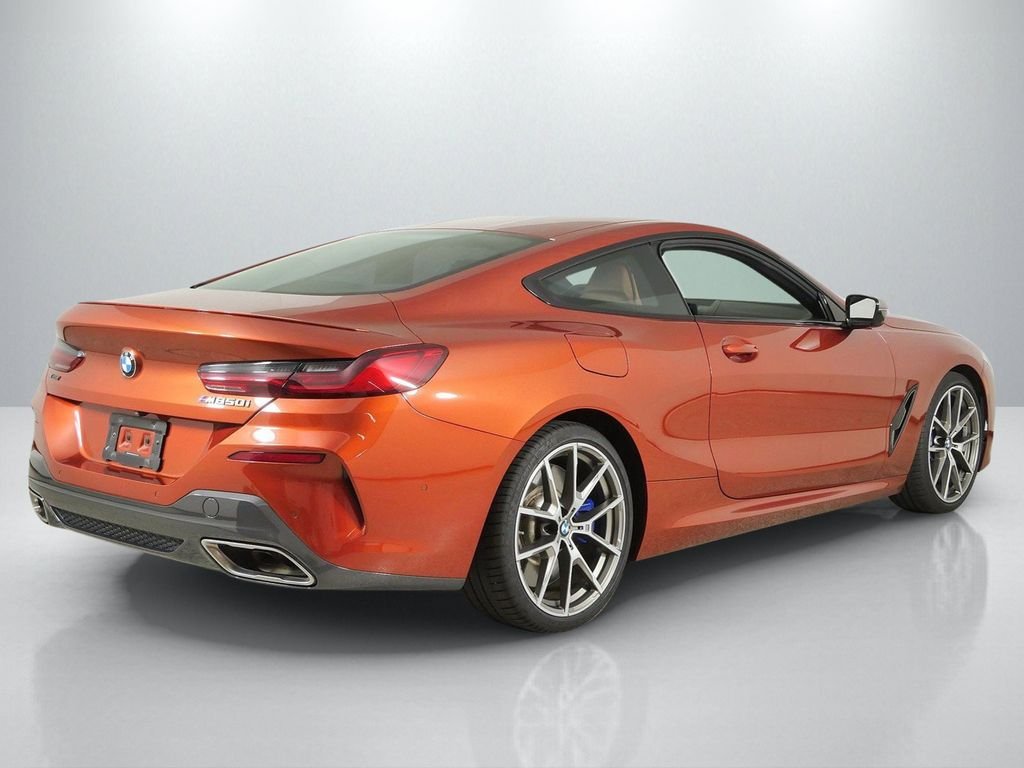 Used 2019 Sunset Orange Metallic BMW M850i xDrive image 10