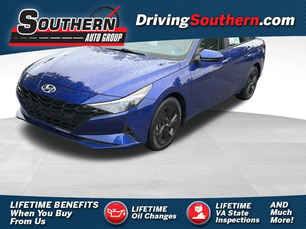 Used 2023 Blue Hyundai SEL image 1