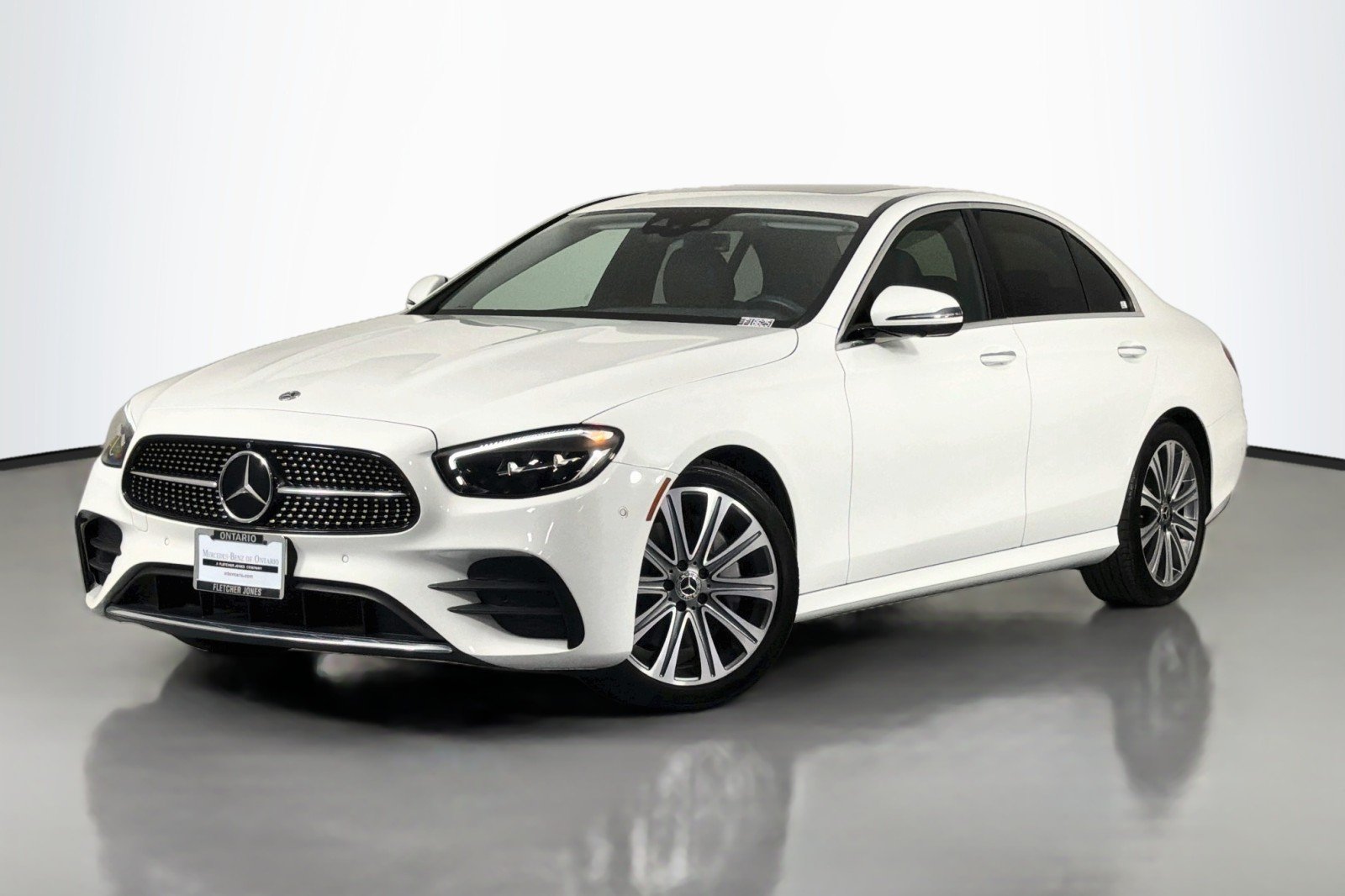 Certified Used 2023 Polar White Mercedes-Benz E 350 image 1