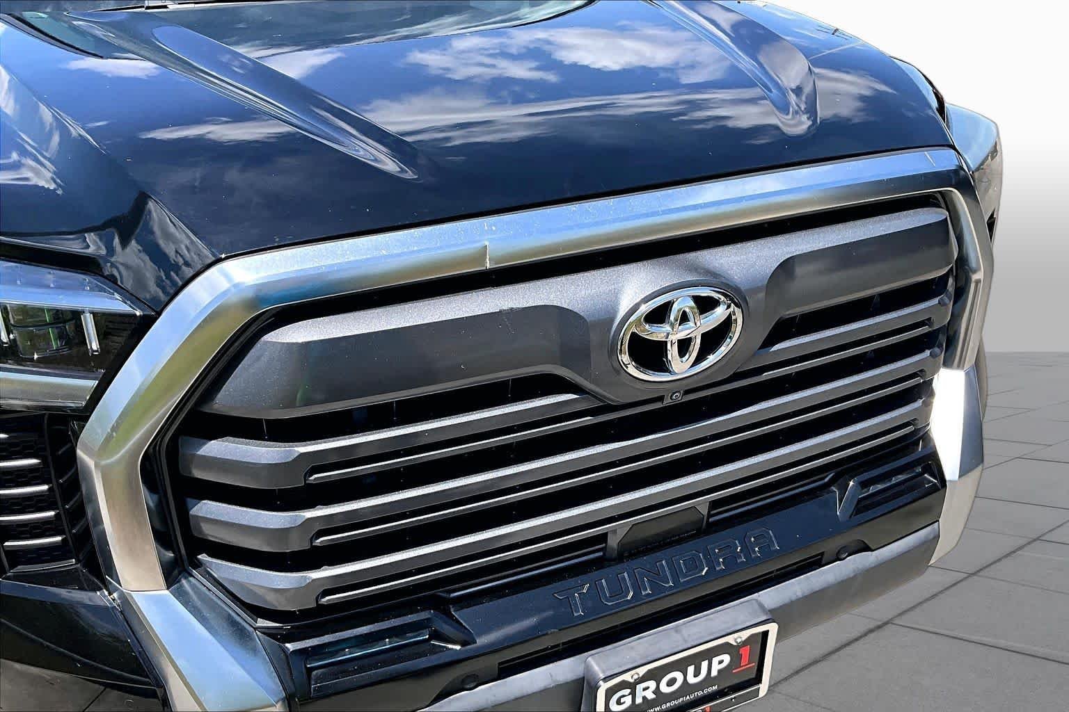 Used 2023 Midnight Black Metallic Toyota Limited image 29
