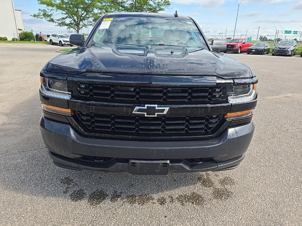 Certified Used 2017 Black Chevrolet WT image 2
