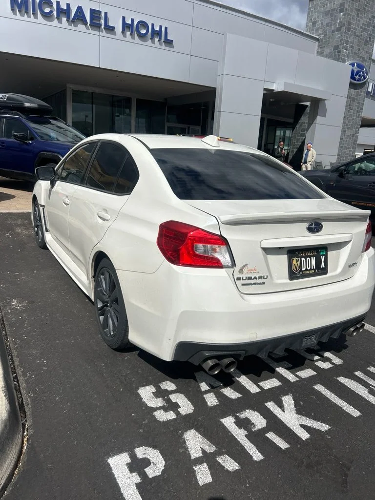 Used 2020 Crystal White Pearl Subaru Base image 2